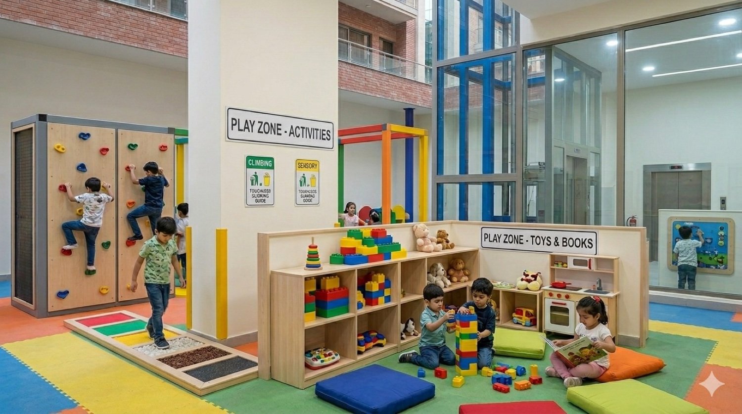 Kids' play zone